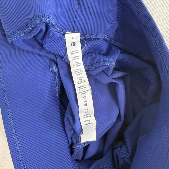Lululemon Dance Studio Joggers Blue Women Unlined Size 6 - Picture 4 of 10